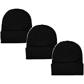 Gelante Unisex Beanie Cap Knitted Warm Solid Color