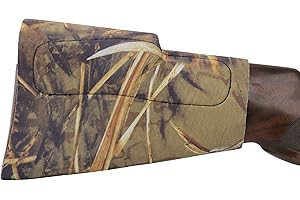 TOURBON Neoprene Buttstock Cheek Riser Rifle Comb Raising Kit - Camo