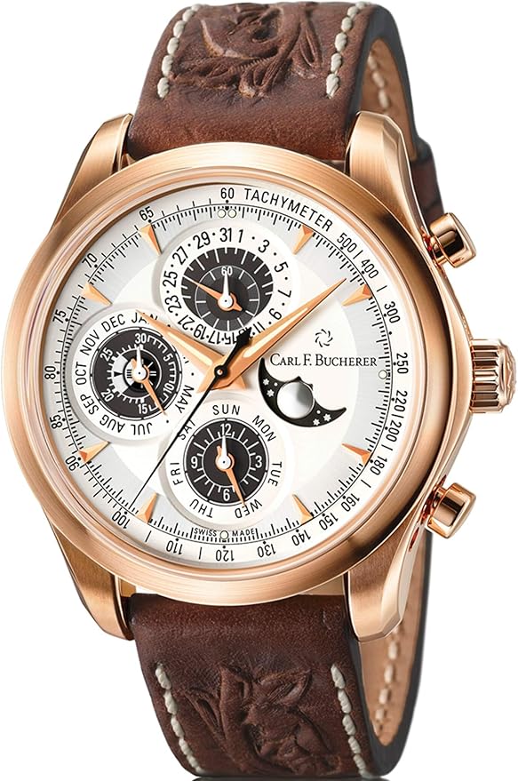 Amazon Limited Edition Carl F Bucherer 18K Rose Gold Manero