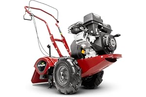 Earthquake Victory Rear Tine Tiller, Powerful 209cc 4-Cycle Viper Engine, Rugged Bronze Gear Transmission, Counter-Rotating T