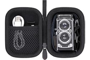 co2CREA Camera Case for CHUZHAO Vintage Mini Digital Camera, Hard Protective Case Compatible with Portable TLR Style Retro Co