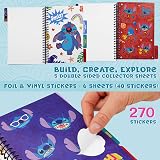 Disney Stitch Sticker Book with 28 Sheets 200+ Stickers Official Merchandise view 6