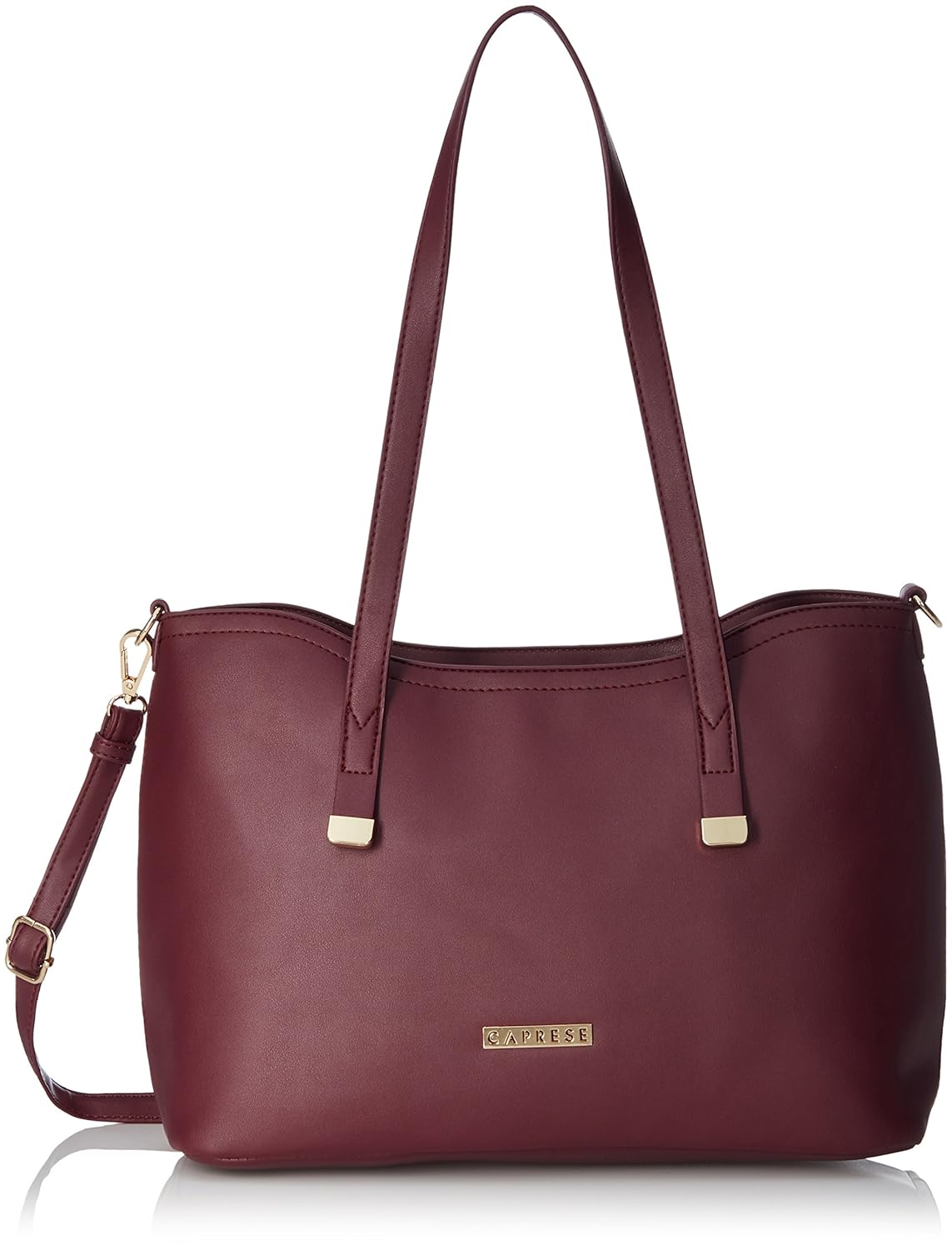 caprese shyla women's tote bag (burgundy)