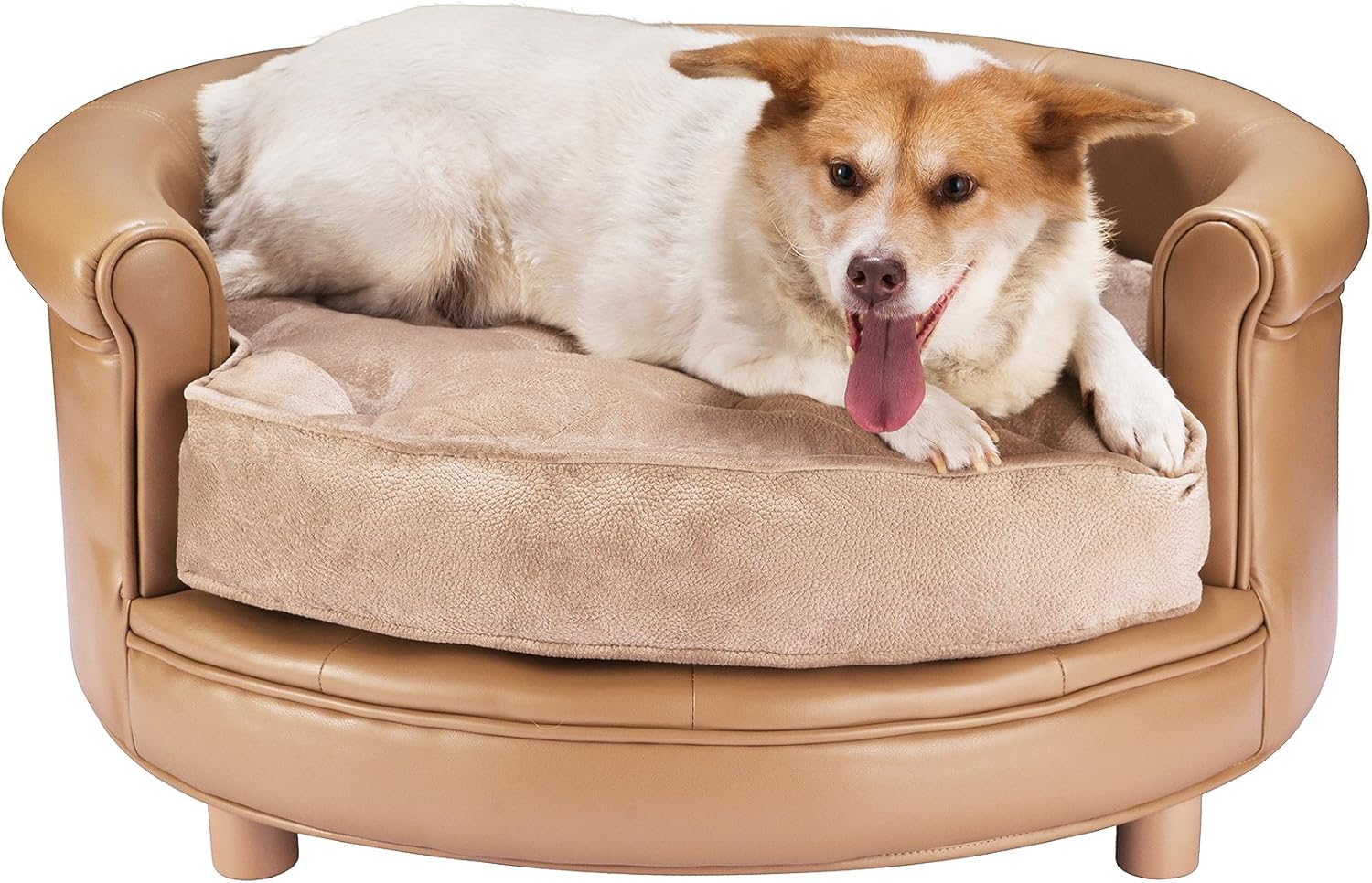 chesterfield style dog bed