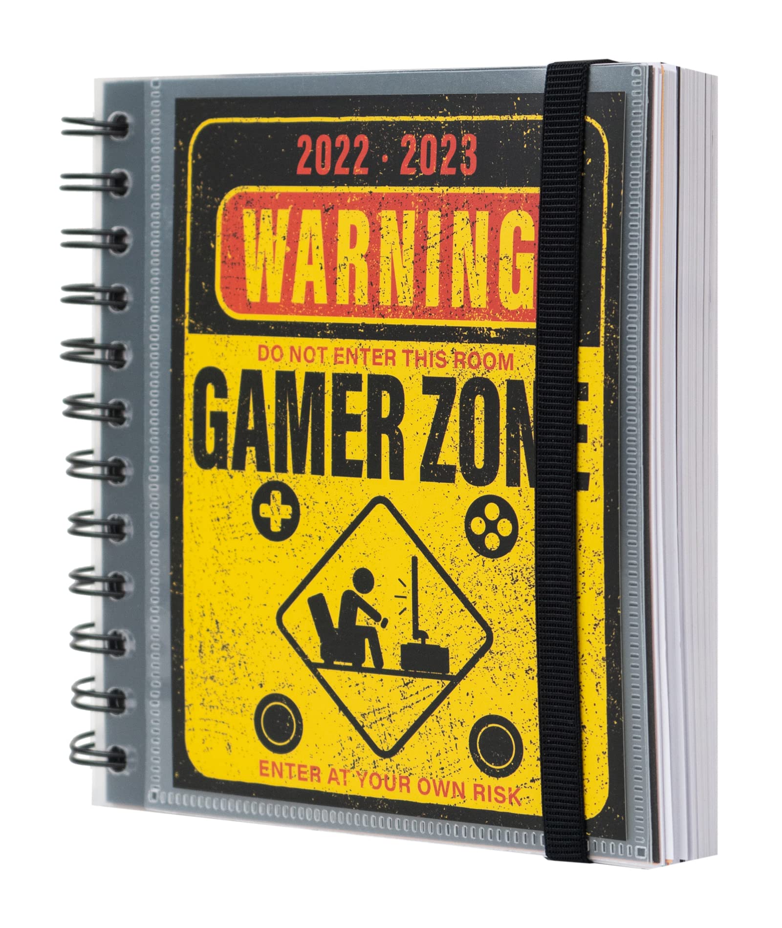 Grupo Erik: Gamer Diary 2022-2023 | Back To School 11 Months Academic Diary Day To Page | August 2022 - June 2023 |Mid Year Diary 2022-2023 With Stickers | Gamer Gifts