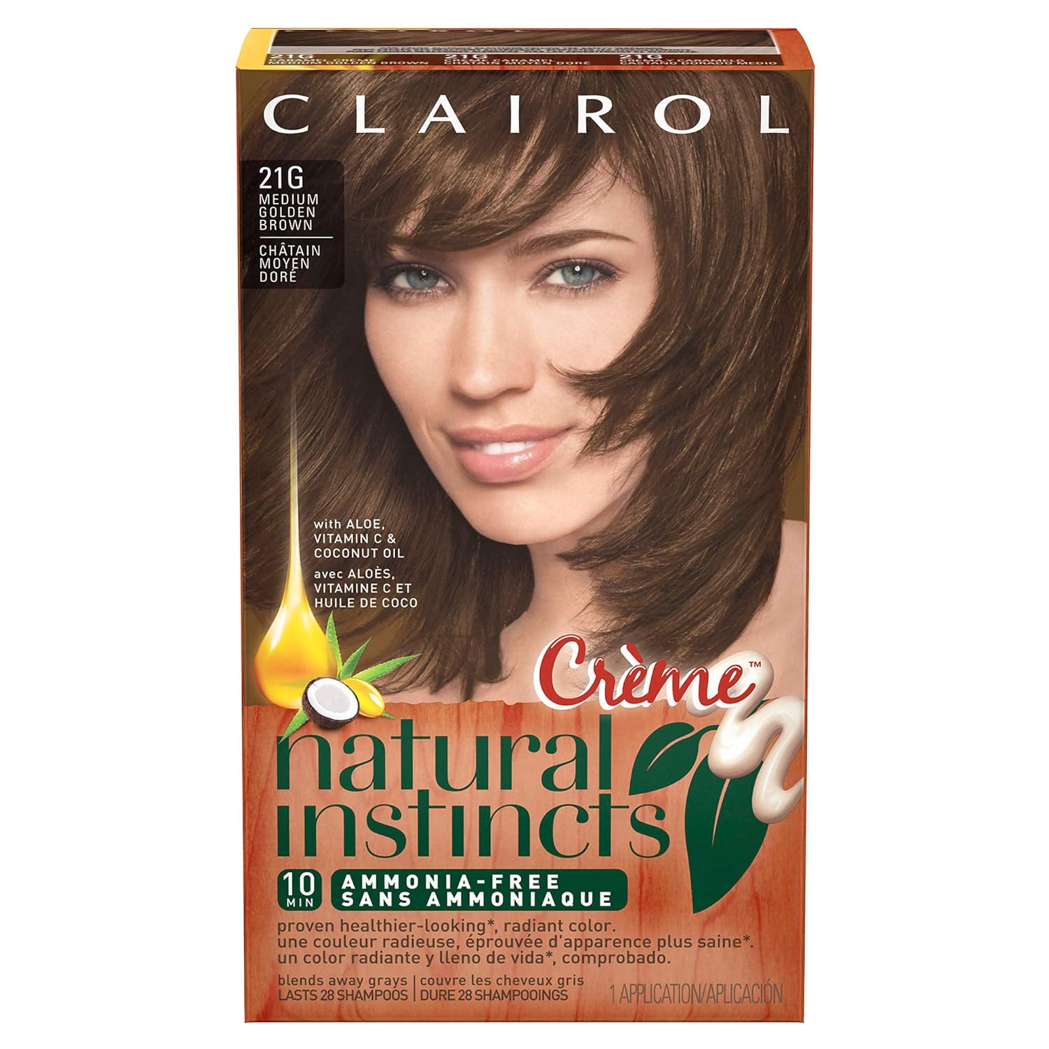 Buy Clairol Natural Instincts 21g Caramel Creme Rich Medium Golden