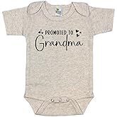Pineapple Pancake Kids Promoted to Grandma Pregnancy Announcement Infant Bodysuit, Surprise for Mom