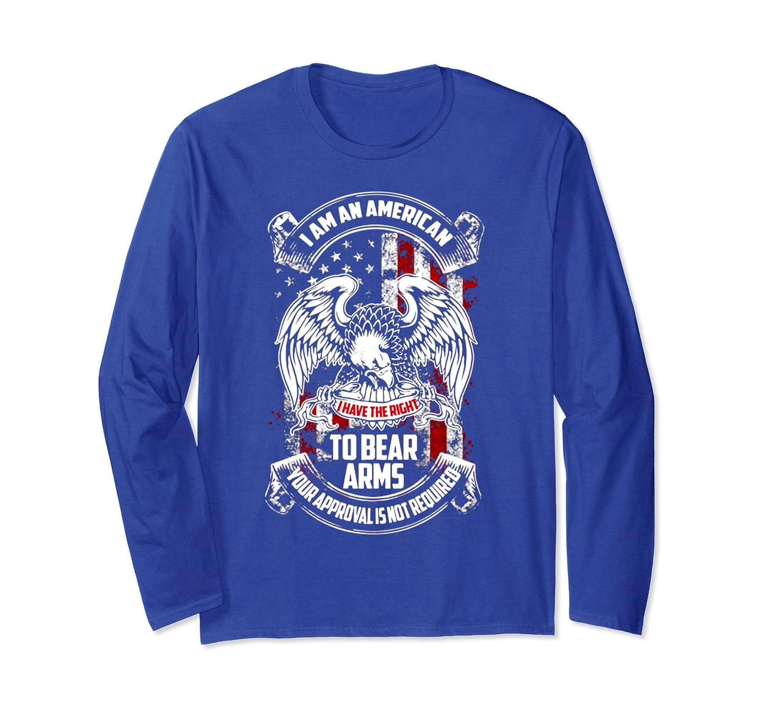 I Am An American I Have The Right To Bear Arms Long Sleeve-anz