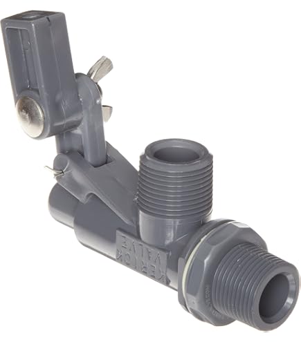 Kerick PS150SS PVC Float Valve - 1-1/2" NPT, 124 GPM At 50 PSI, Standard Mount