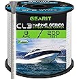 GEARit 8 Gauge Marine Wire (200ft) 8 AWG Primary Wire Cable, Tinned Oxygen-Free Copper OFC - Boat/Marine/Automotive/RV/Camper/Trailer/Solar/Outdoor - White 200 Feet