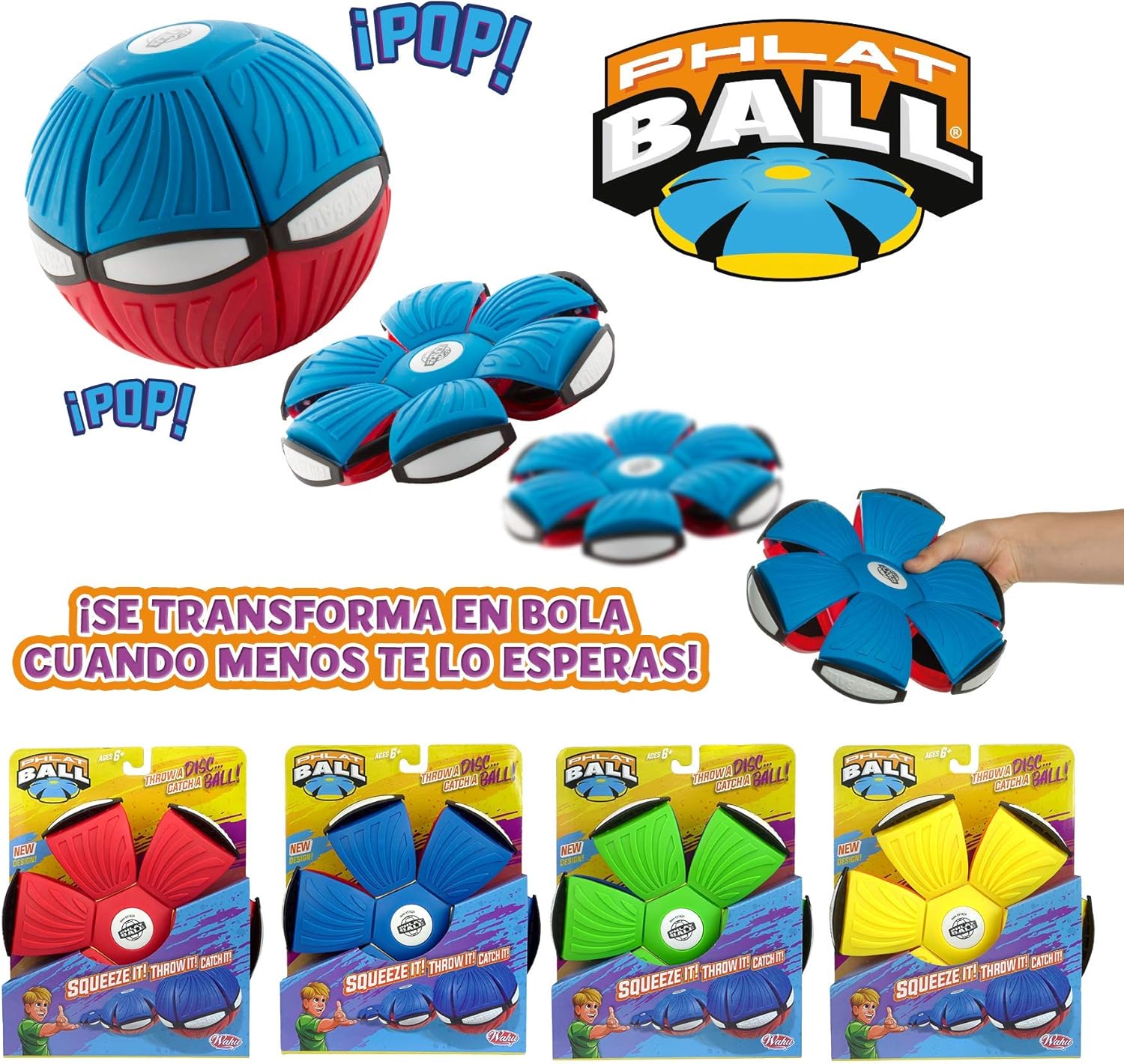 Goliath - Phlat Ball, lanzalo y se convierte en pelota (surtido ...