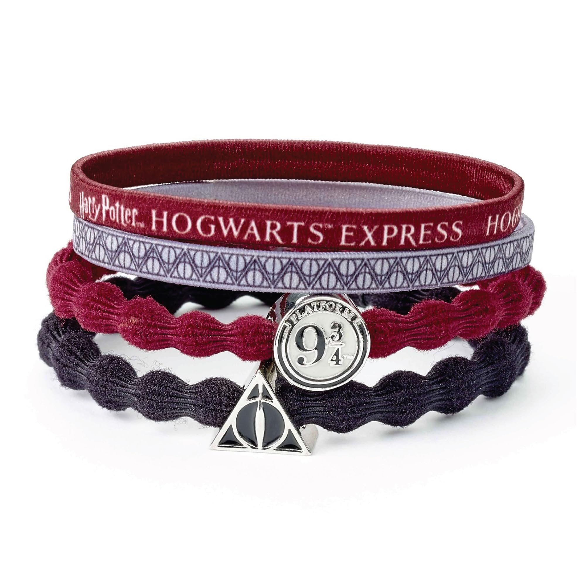 Official Harry Potter Platform 9 3/4 & Deathly Hallows Hair Band Set by The Carat Shop