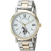 Accutime U.S. Polo Assn. Women's USC40261AZ Analog Display Analog Quartz Two Tone Watch