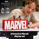 LEGO Marvel MARVEL Logo & Minifigures Avengers 76313 Buildable Toy view 2