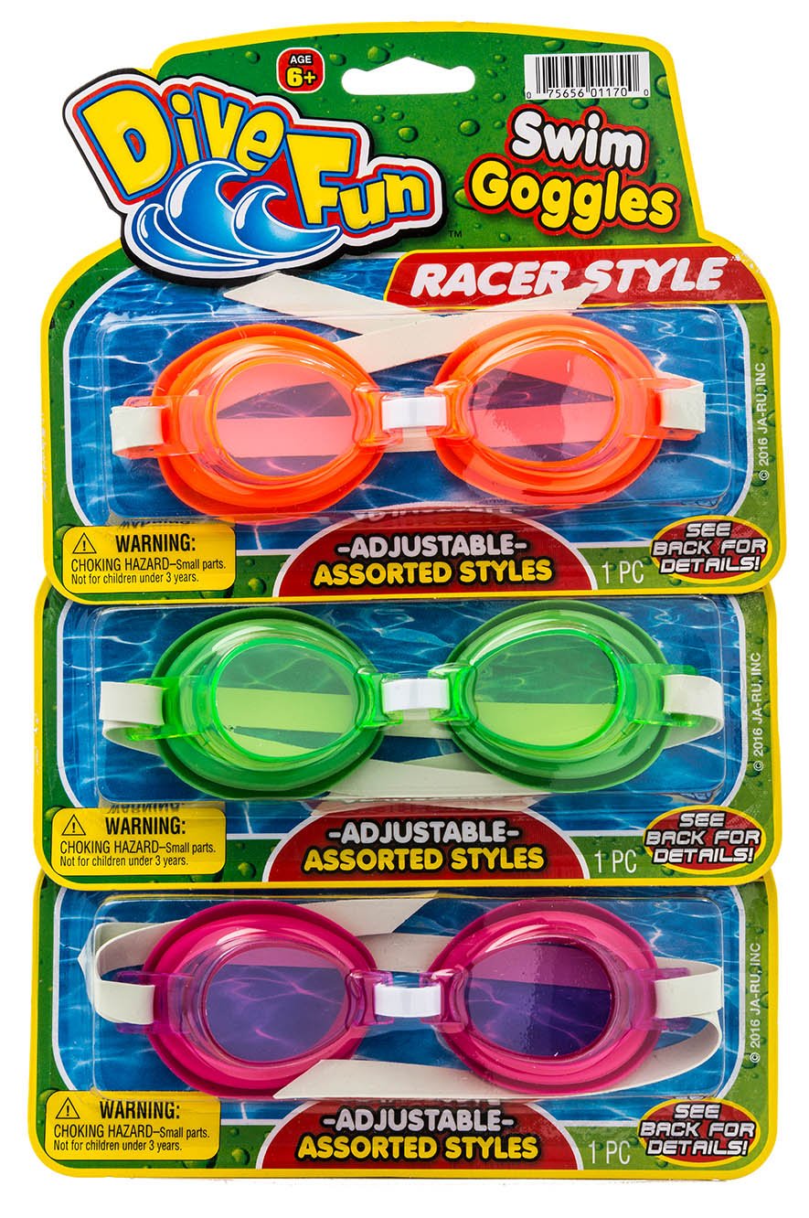 Summer Pool & Sea Underwater Goggle 11703 JARU Pack of 3
