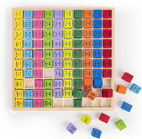 wooden counting blocks for math
