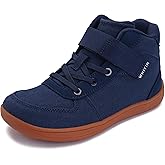 WHITIN High Top Boys/Girls Wide Barefoot Shoes + Zero Drop + Minimalist Sneaker for Little/Big Kids
