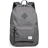 Herschel Heritage Backpack, Black Crosshatch/Black Rubber, Classic 21.5L