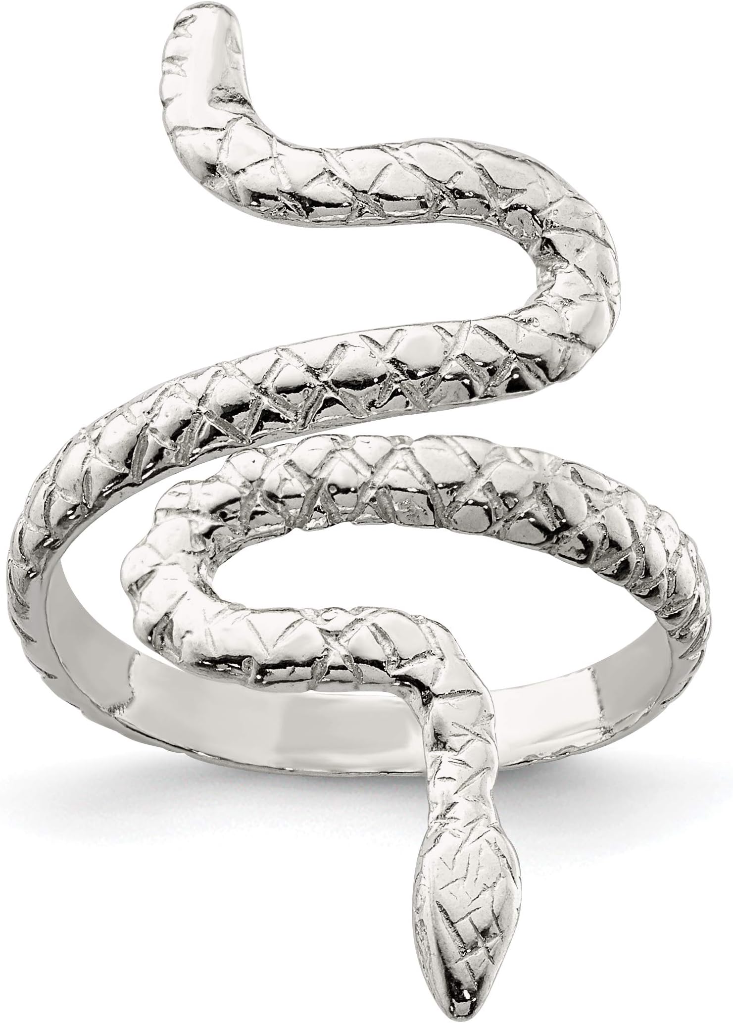 Sterling Silver Snake Ring