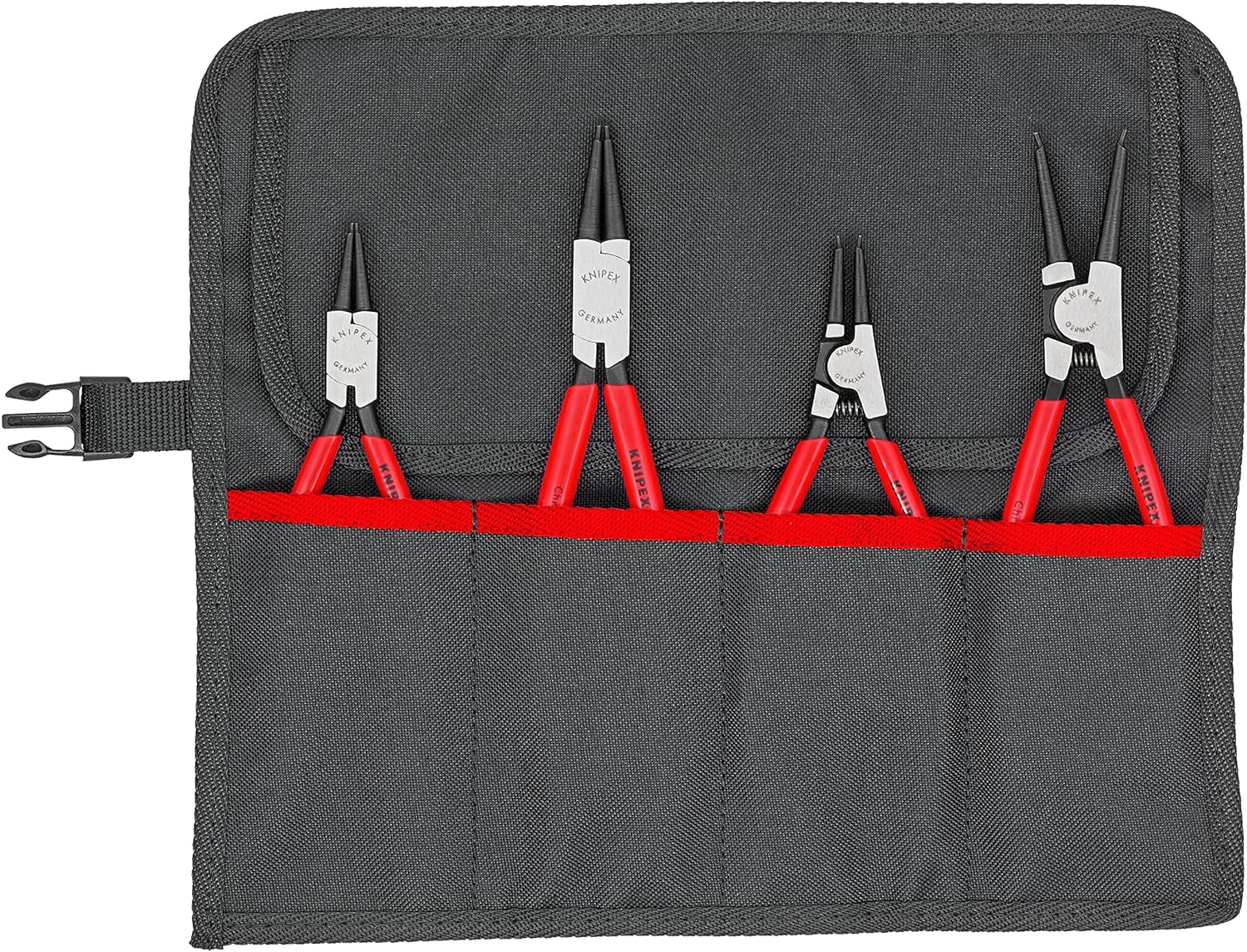 KNIPEX Set of Circlip Pliers 4 Parts, 00 19 56 V01