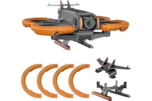 STARTRC PHOTO 3-IN-1 Avata 2 Accessories Bundle Kit,Avata 2 Propeller Guard Protector+Landing gear+Tail for DJI Avata 2 Drone Protection(Not including drone)