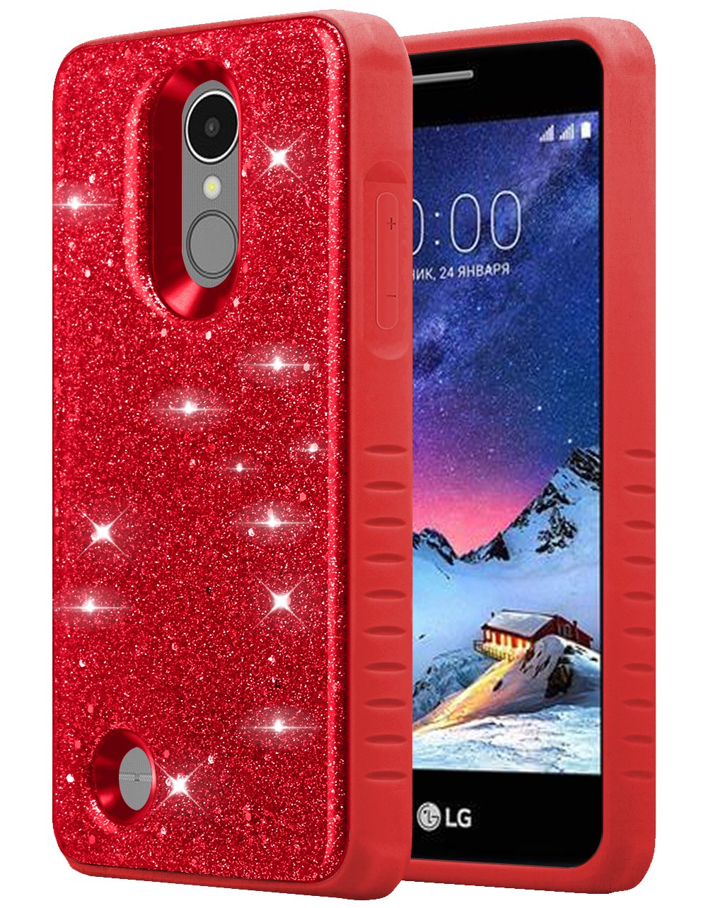 Best lg tribute glitter case