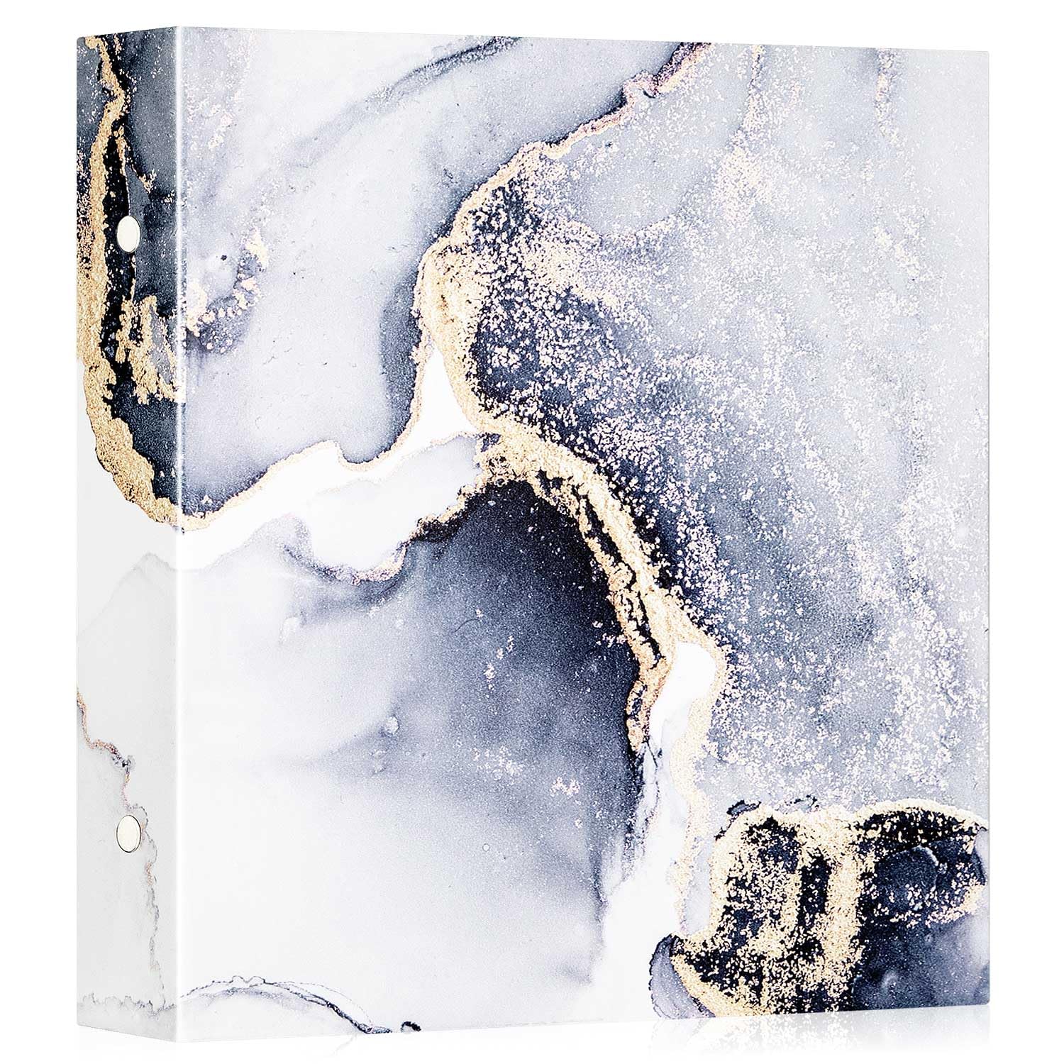 Lanpn Photo Album 6x4 600 Pockets, Large Capacity Leather Hardcover Large Photo Book that Holds 600 Vertical and horizontal Pictures Black Platinum