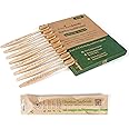 Premiumswede Bamboo Toothbrushes Soft Bristles Adult - 8 Pack Eco-Friendly Bamboo Toothbrushes Individually Wrapped - Sealed Soft Bristle Toothbrush - Biodegradable Natural Wooden Toothbrush