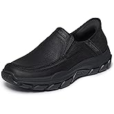 Skechers Men's USA Respected - Elgin Moc Toe Leather Slip-Ins