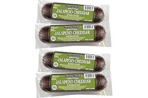 STONERIDGE OLD-FASHIONED QUALITY StoneRidge Old Fashioned Summer Sausage, Jalapeno Cheddar, 12 oz, 4 Pack
