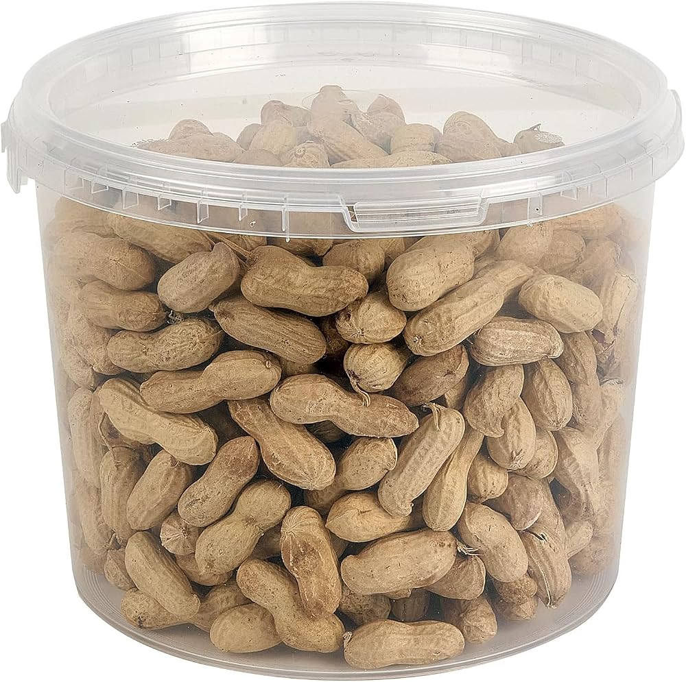 Garden Ting Premium Peanuts In Shell Monkey Nuts 3L Tub