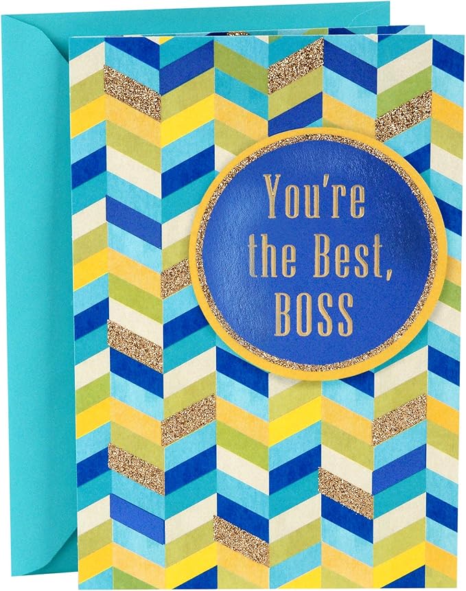 Hallmark Boss's Day Greeting Card (You're The Best, Boss) Amazon.ca