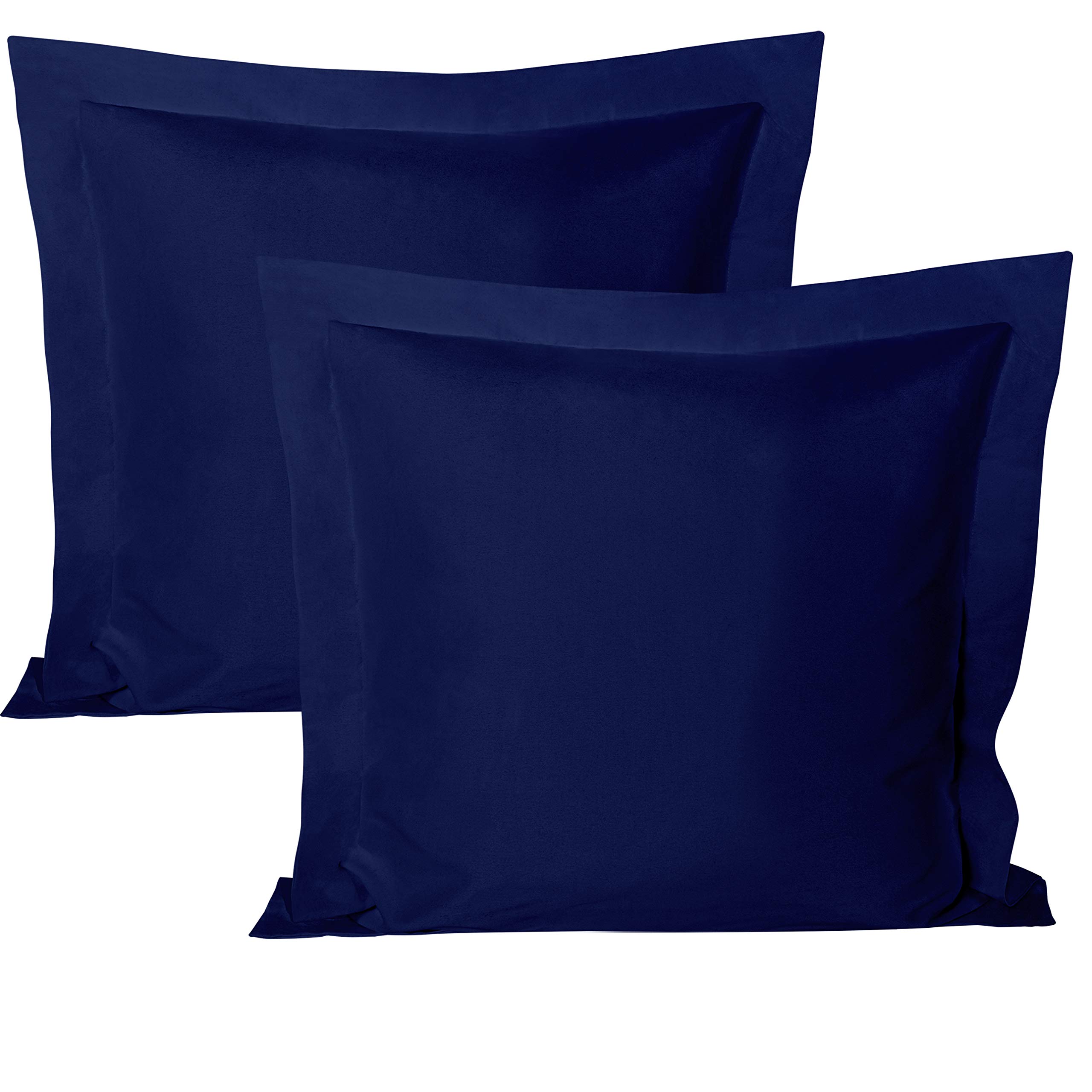 BEDSUM 2 Pcs Microfiber European Pillow