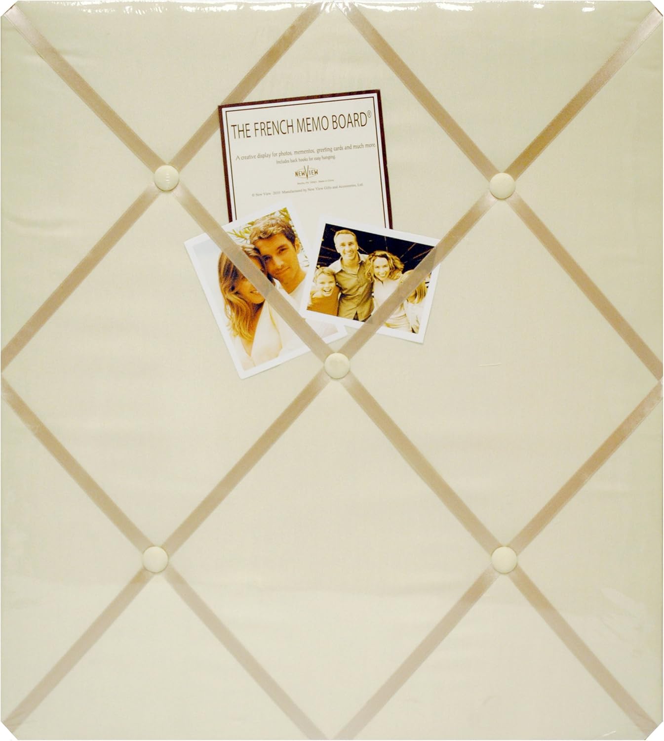 Haven A602-20 Ivory Twill Memo Board