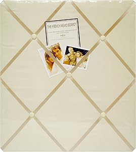 Haven A602-20 Ivory Twill Memo Board