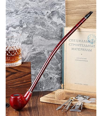 Amazon.com: Handmade Wooden Tobacco pipe (amber) : Health & Household
