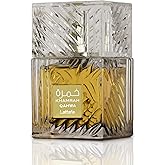 Lattafa Khamrah Qahwa For Unisex Eau De Parfum Spray, 3.4 Ounce