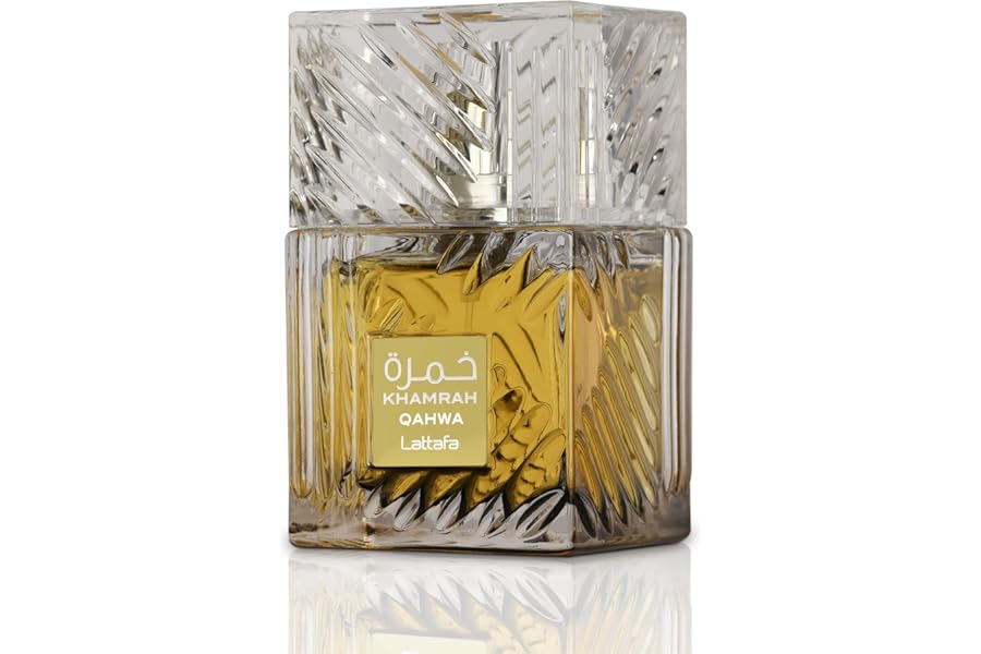 Lattafa Khamrah Qahwa – Vanilla, Warm Spicy, Cinnamon, Sweet – Eau de Parfum Long-Lasting Fragrance for Unisex, 3.40 Ounce / 100 ml