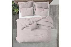Kotton Culture 1 Pc Queen Size Duvet Cover Only 100% Egyptian Cotton - Luxury 1000 TC Hotel Quality, Soft, Breathable, Comforter Cover with Zipper Closure & Corner Ties (Light Grey,Queen 90"x 90")