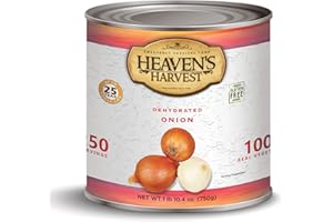 Heaven's Harvest Freeze-Dried Emergency Survival #10 Can (Onions)