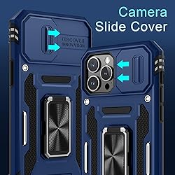 DEERLAMN Case for iPhone 13 Pro Max with Slide