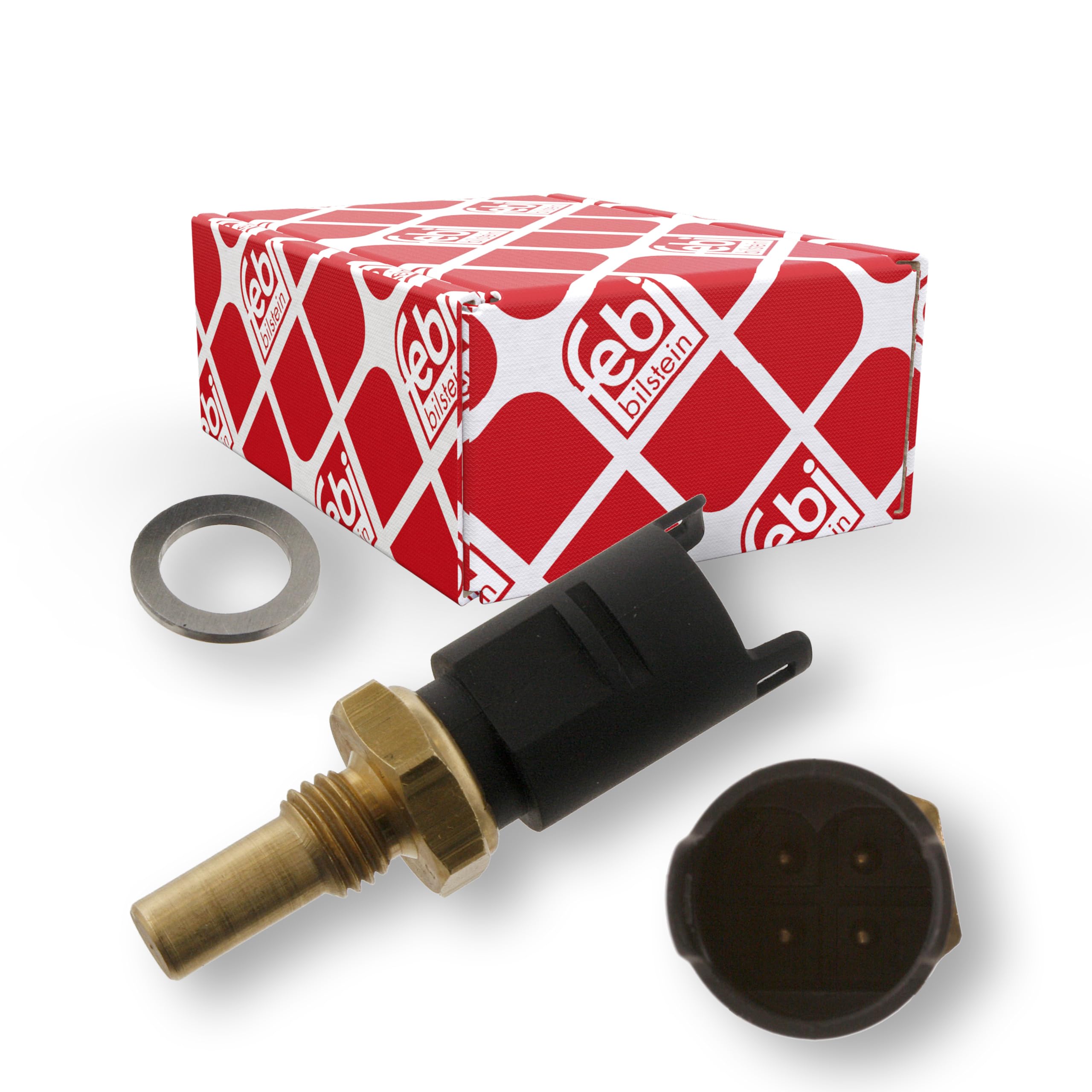 febi bilstein 32915 Coolant Temperature Sensor with seal ring, pack of one