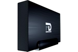 FD 3TB 7200RPM External Hard Drive - USB 3.2 Gen 1-5Gbps - GForce 3 Aluminum - Black - Compatible with Mac/Windows/PS4/Xbox (