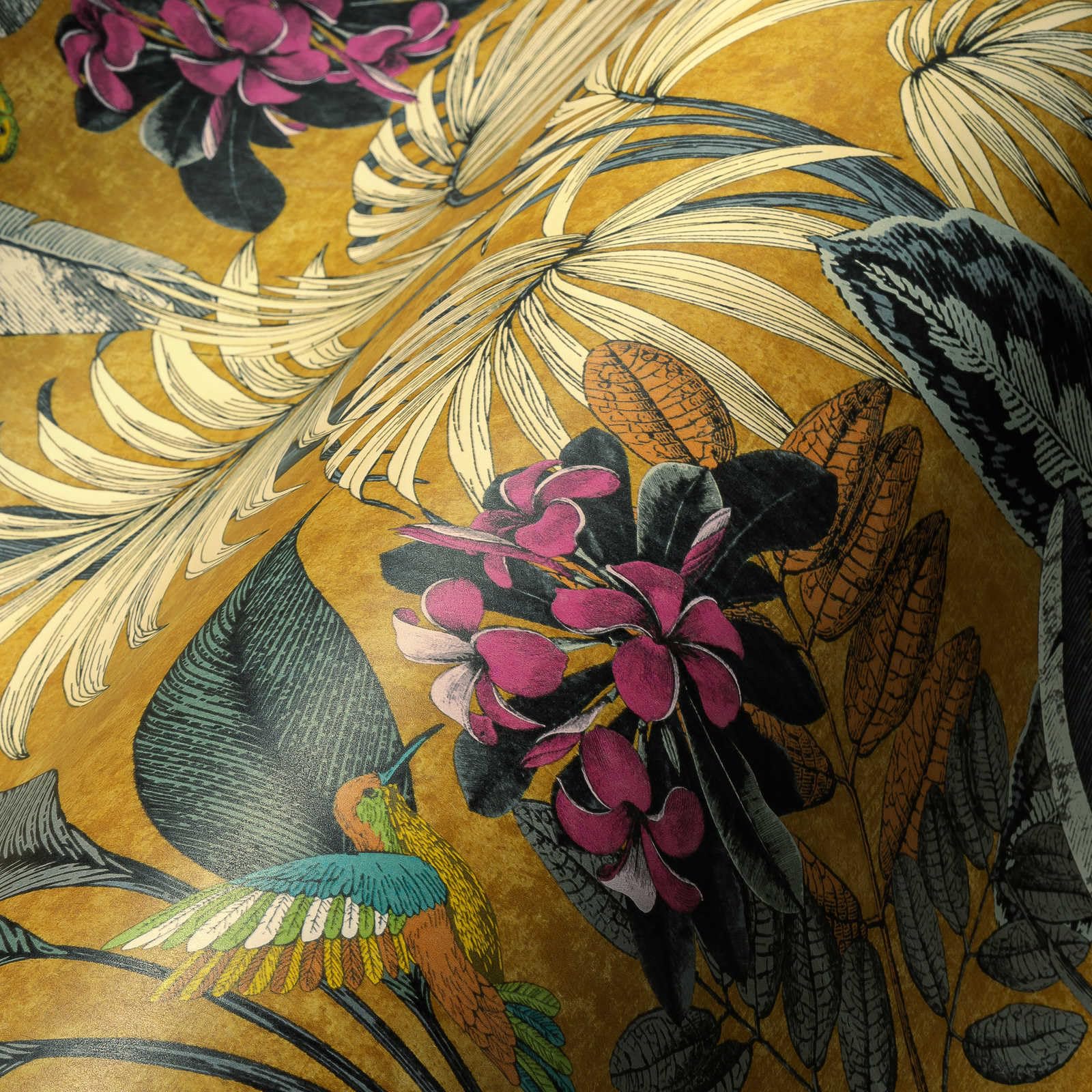 A.S.Création PintWalls 387381 Non-Woven Wallpaper Floral 10.05 x 0.53 m Made in Germany