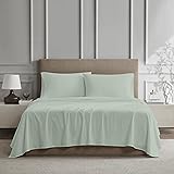 SUPREME ELEGANCE Light Green Full Size Bed Sheets