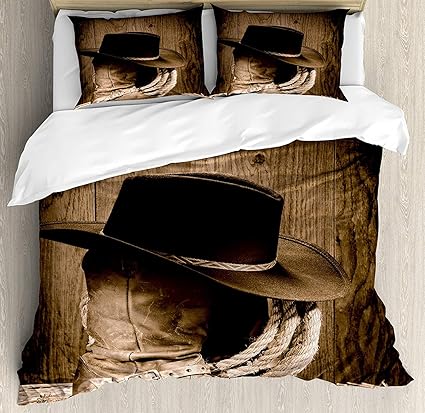 Amazon Com Western Duvet Cover Set 4pcs King Bedding Sets