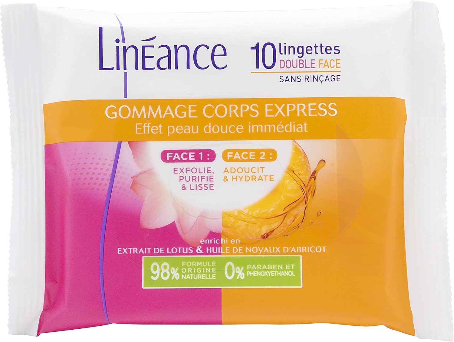 Linéance Gommage Corps Express Exfolie, Adoucit & Hydrate Sans