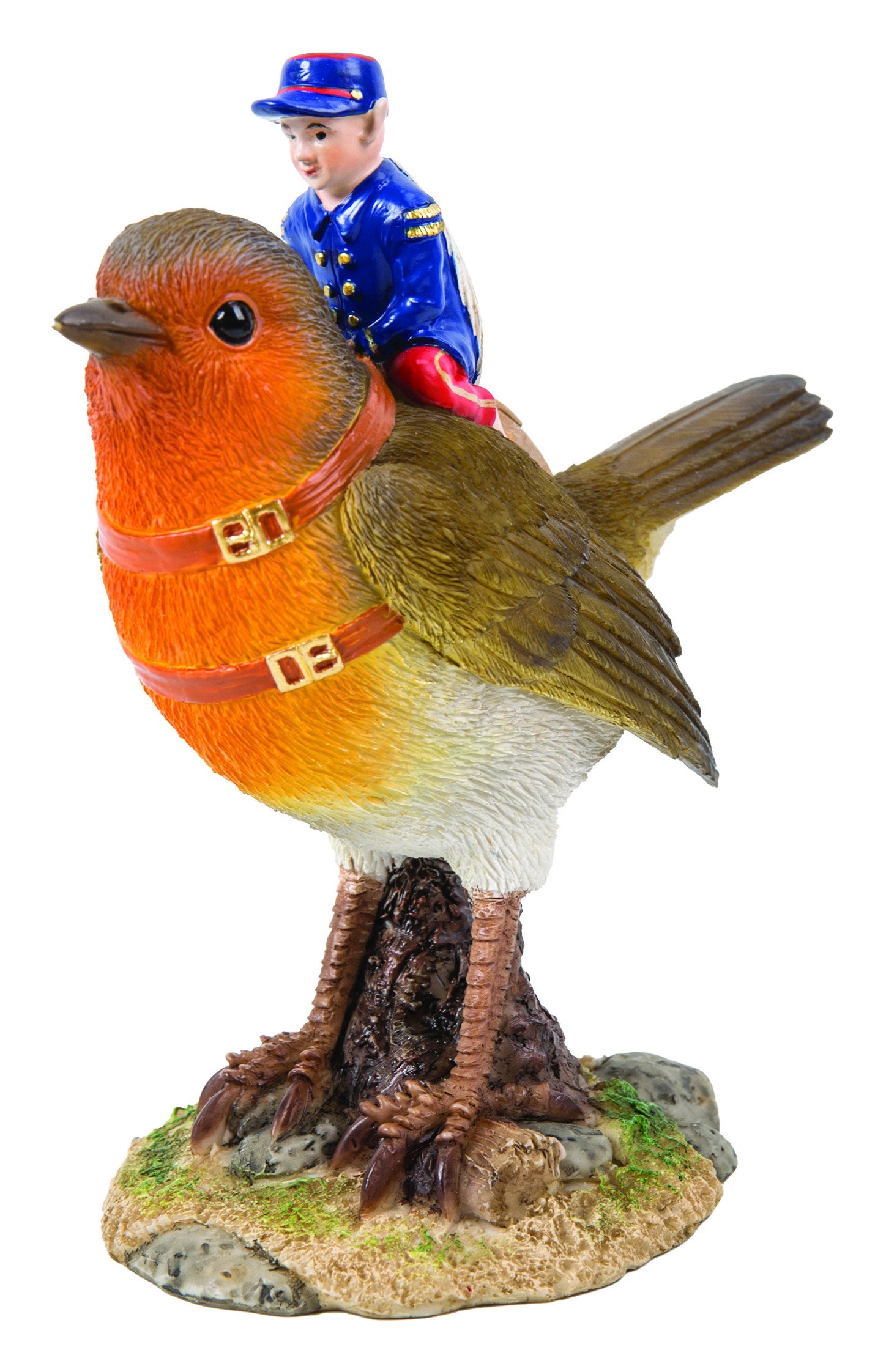 Miniature World Robin Mail Courier Fairy Garden Decoration (MW04-027)