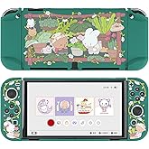 GeekShare Protective Case Slim Cover Case Compatible with Switch OLED and Joy Con - Shock-Absorption and Anti-Scratch Skin Ca