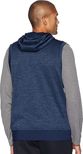 under armour men's armour fleece sleeveless full zip hoodie